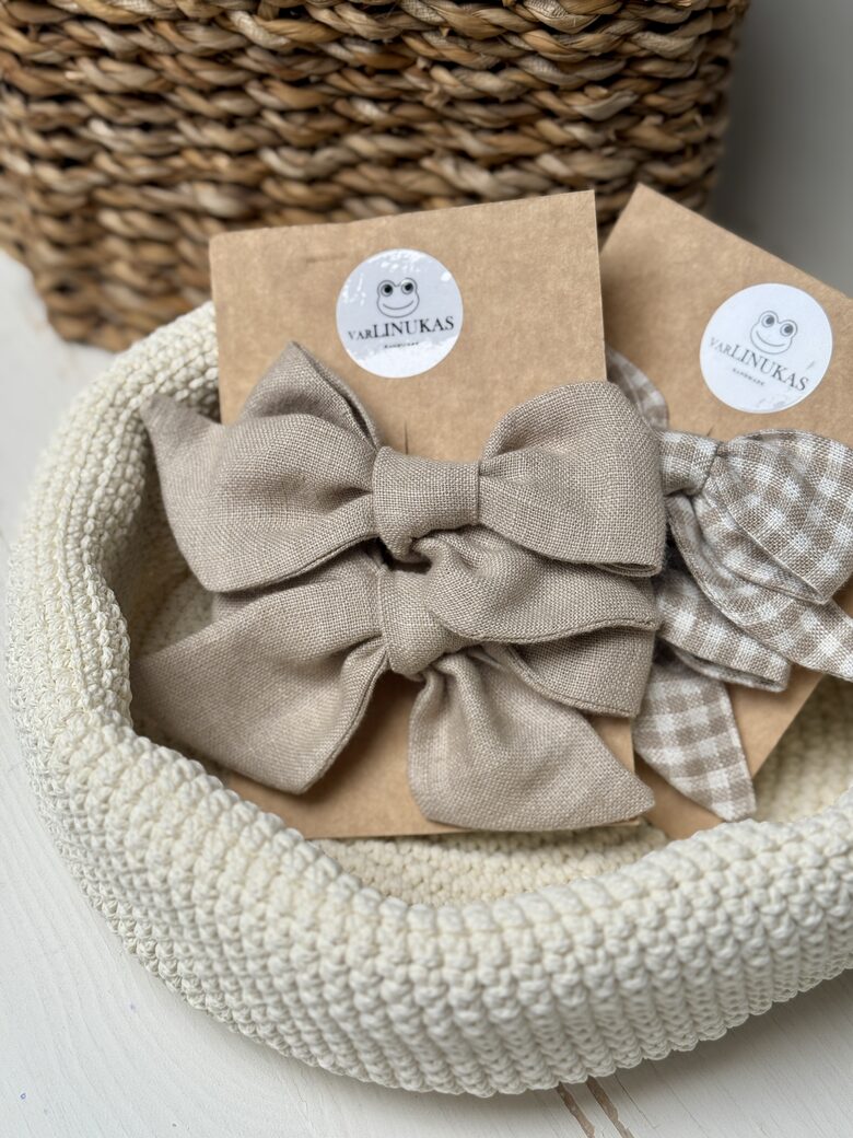 Segtukai (2 vnt.) - smėlio